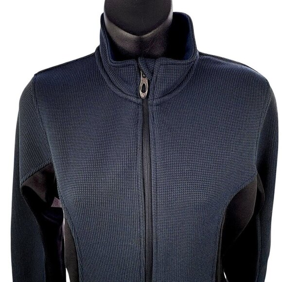 Spyder Full-Zip Sweater Fleece Jacket Frontier Navy Women’s M NWT 187335 GORP - Picture 4 of 9